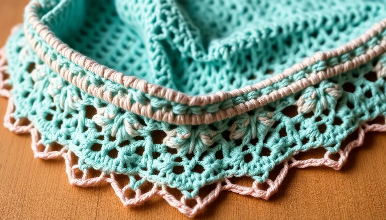 Estas medias a crochet combinan puntos calados y tupidos con un resultado precioso