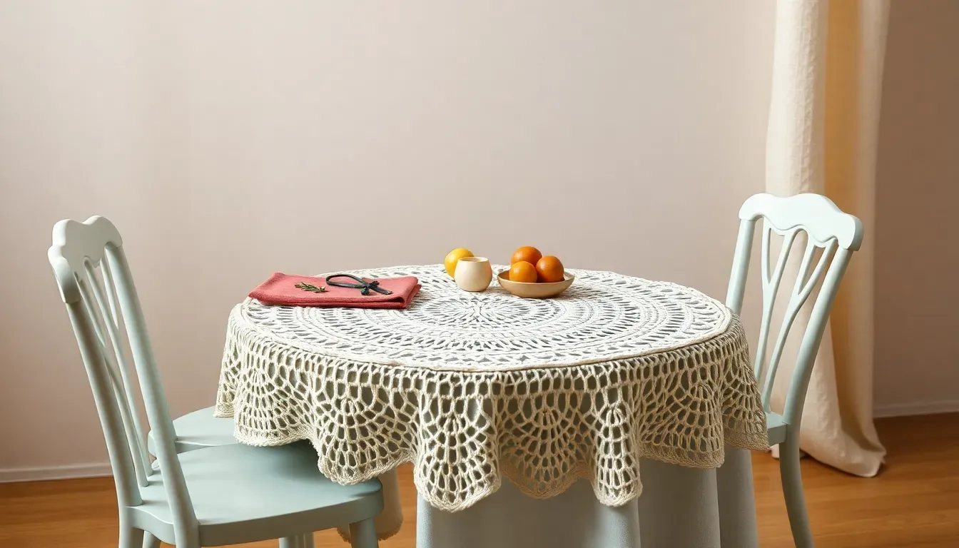Este proyecto pequeño a crochet puede cambiar por completo tu mesa