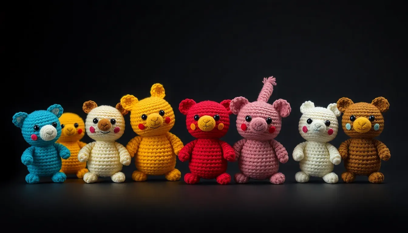 Estos 12 llaveros a crochet son el tipo de proyecto que se teje con una sonrisa