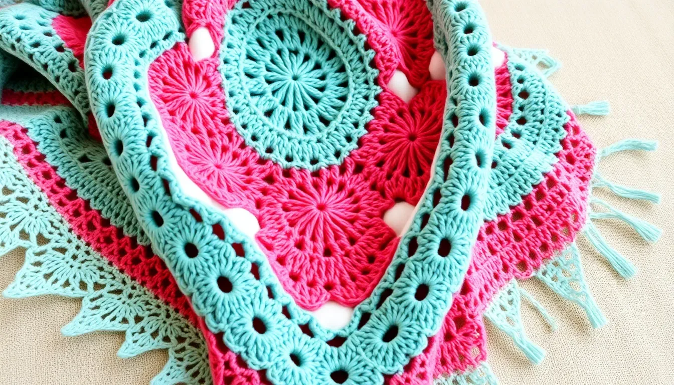 🌸 18 ideas de mantas tejidas a crochet: patrones irresistibles para todos los niveles