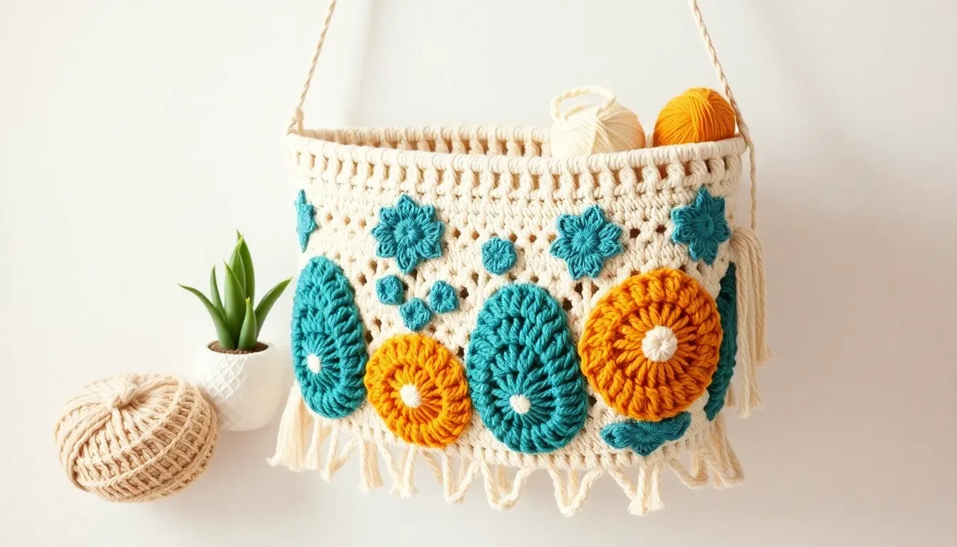 Hamaca organizadora a crochet: la idea colgante perfecta para decorar y ordenar tu hogar