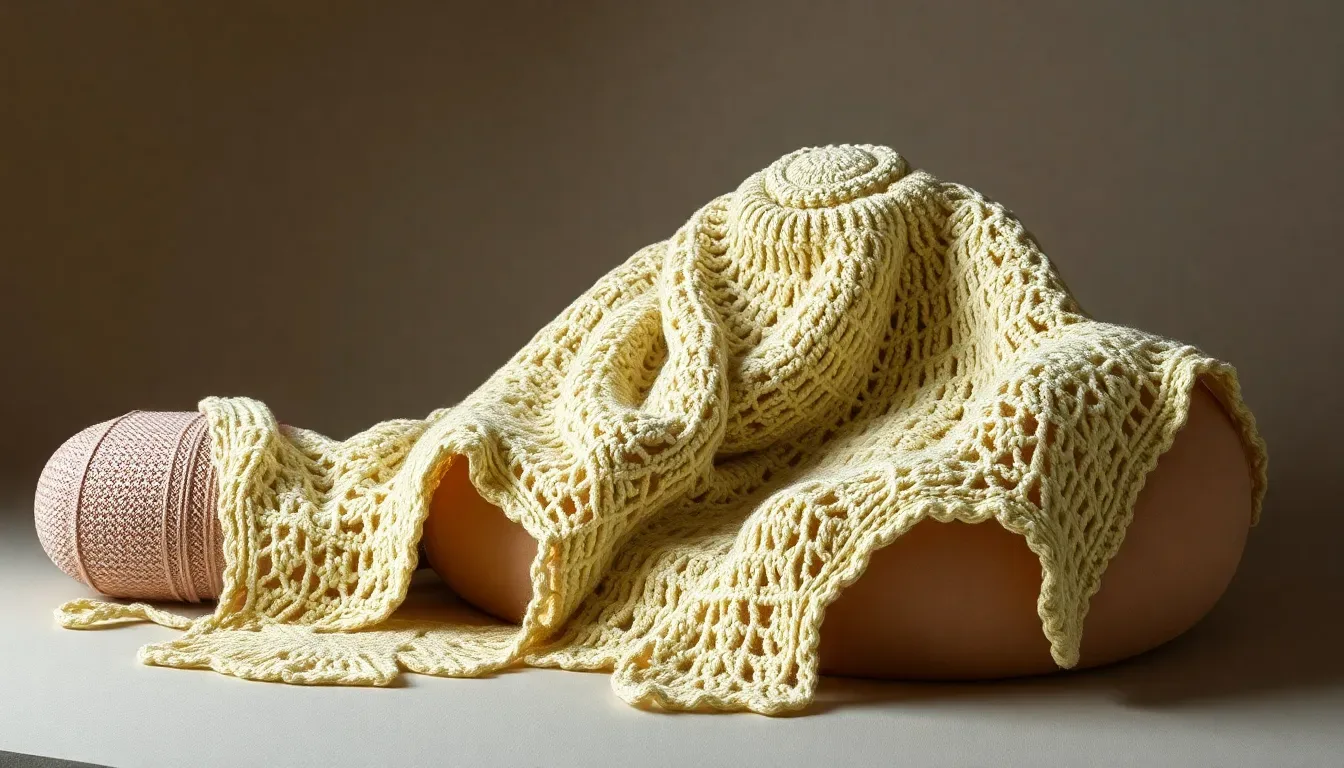 La Manta Filomena a crochet que combina ternura, relieve y calidez