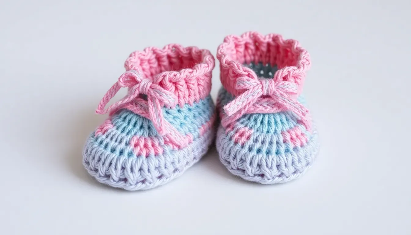Mimos para los más pequeños: Paso a paso para tejer zapatitos de bebé a crochet 🍼