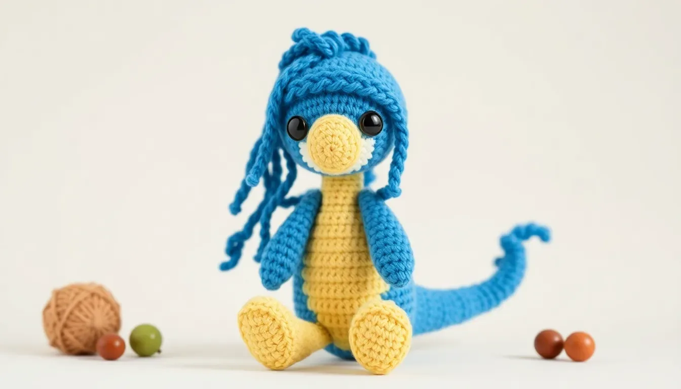 Una pera amigurumi a crochet ideal para decorar la cocina con ternura artesanal