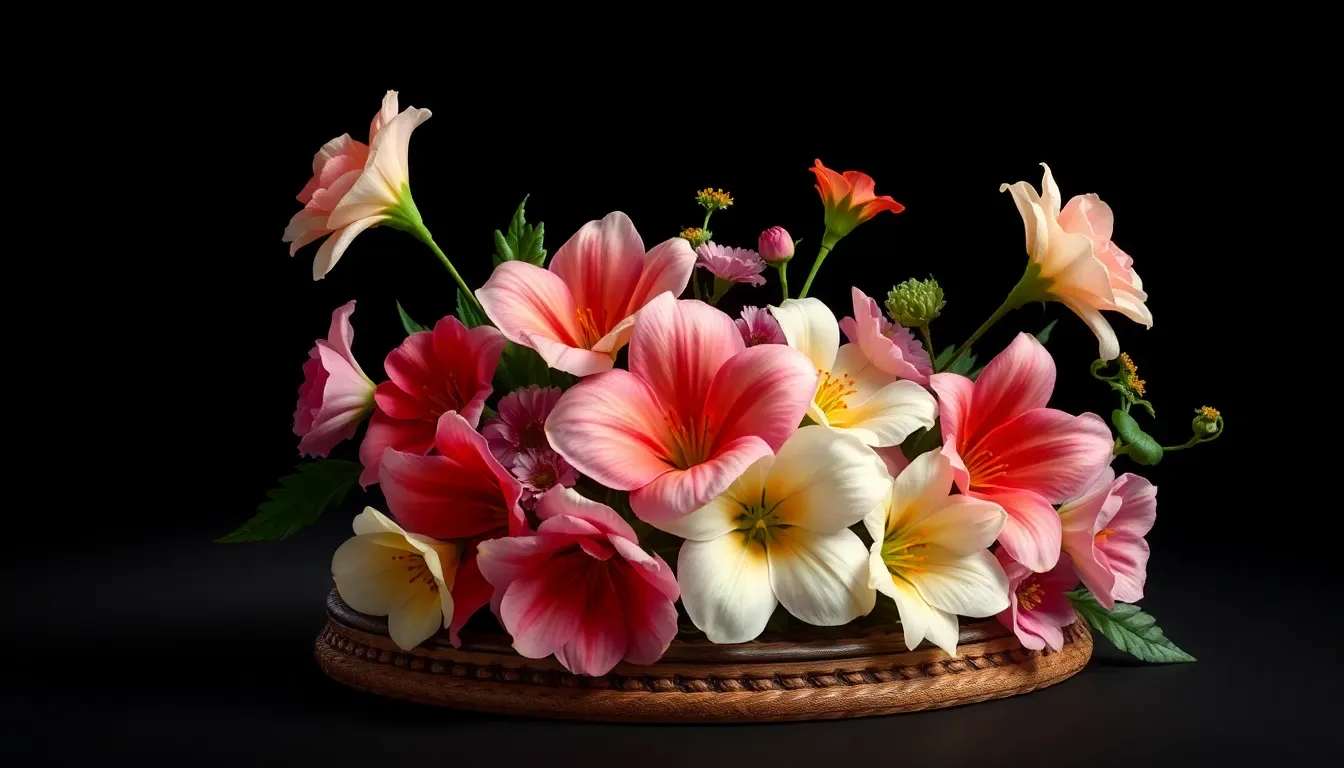 Una puntilla tejida con flores que puede darle un toque imperial a tus proyectos